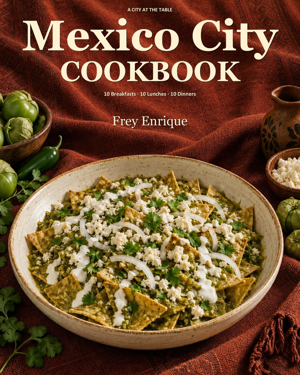 Mexico City Cookbook — Frey Enrique